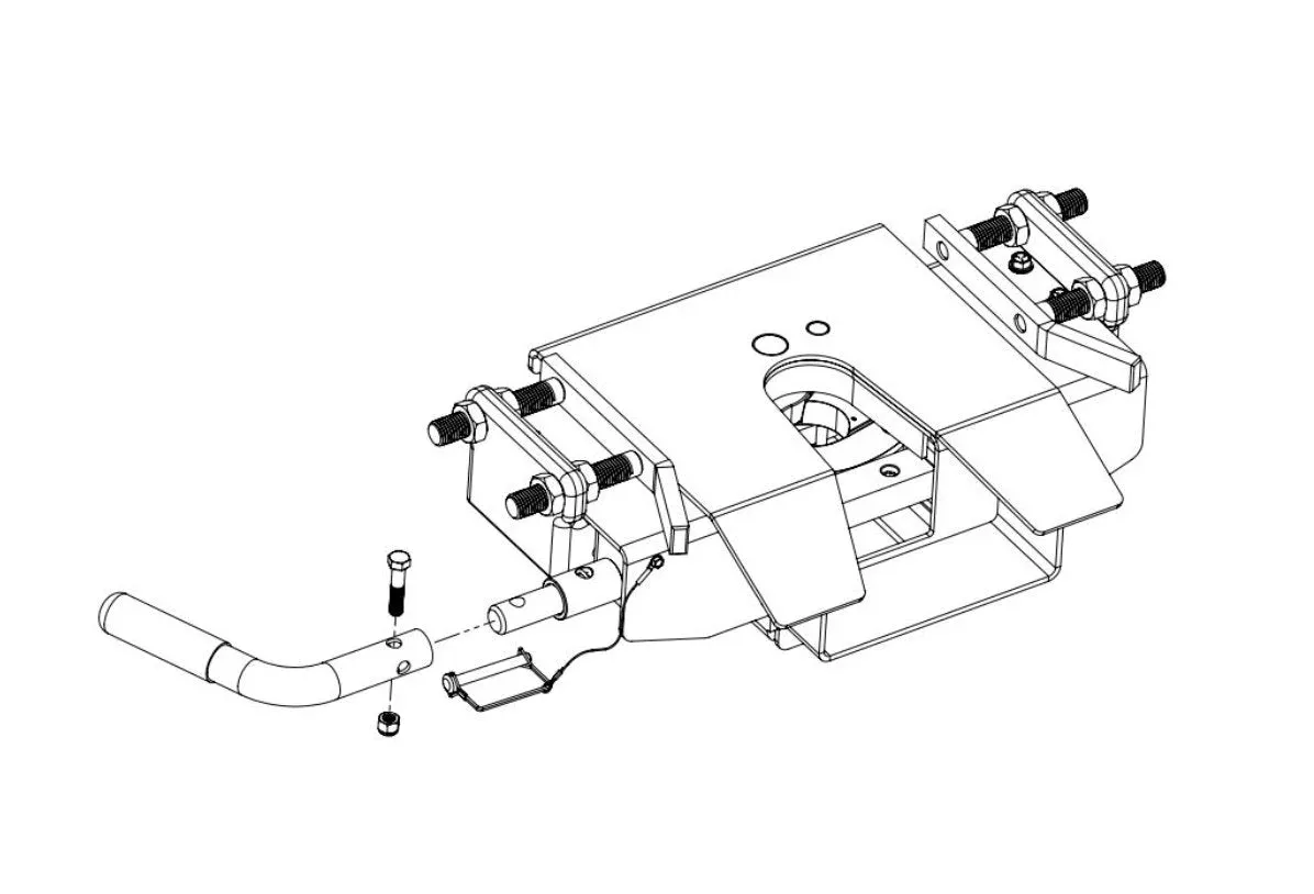 Demco 6081 5TH WHEEL DP HEAD ASSEMBL