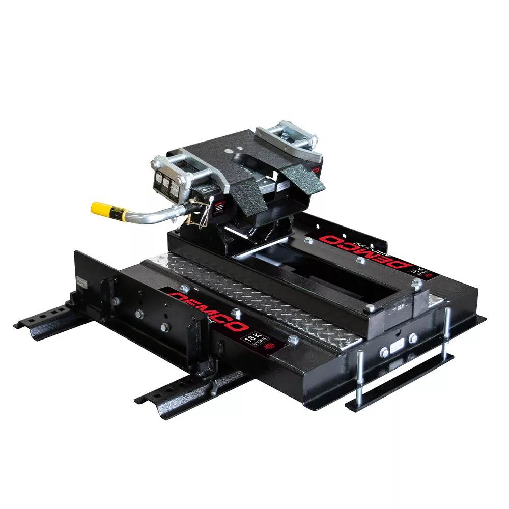 Demco 8550036 Autoslide 5th Wheel Hitch for Above Bed with Rails, 21K