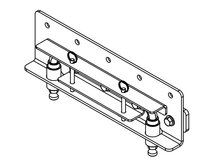 Demco RV 6004 Hijacker UMS Fifth Wheel Trailer Hitch Mount Kit