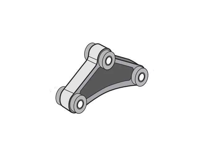 Dexter Axle 013-122-02 Leaf Spring Equalizer - 35 in Axle Spacing