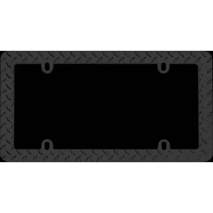 DIAMOND PLATE, MATTE BLACK