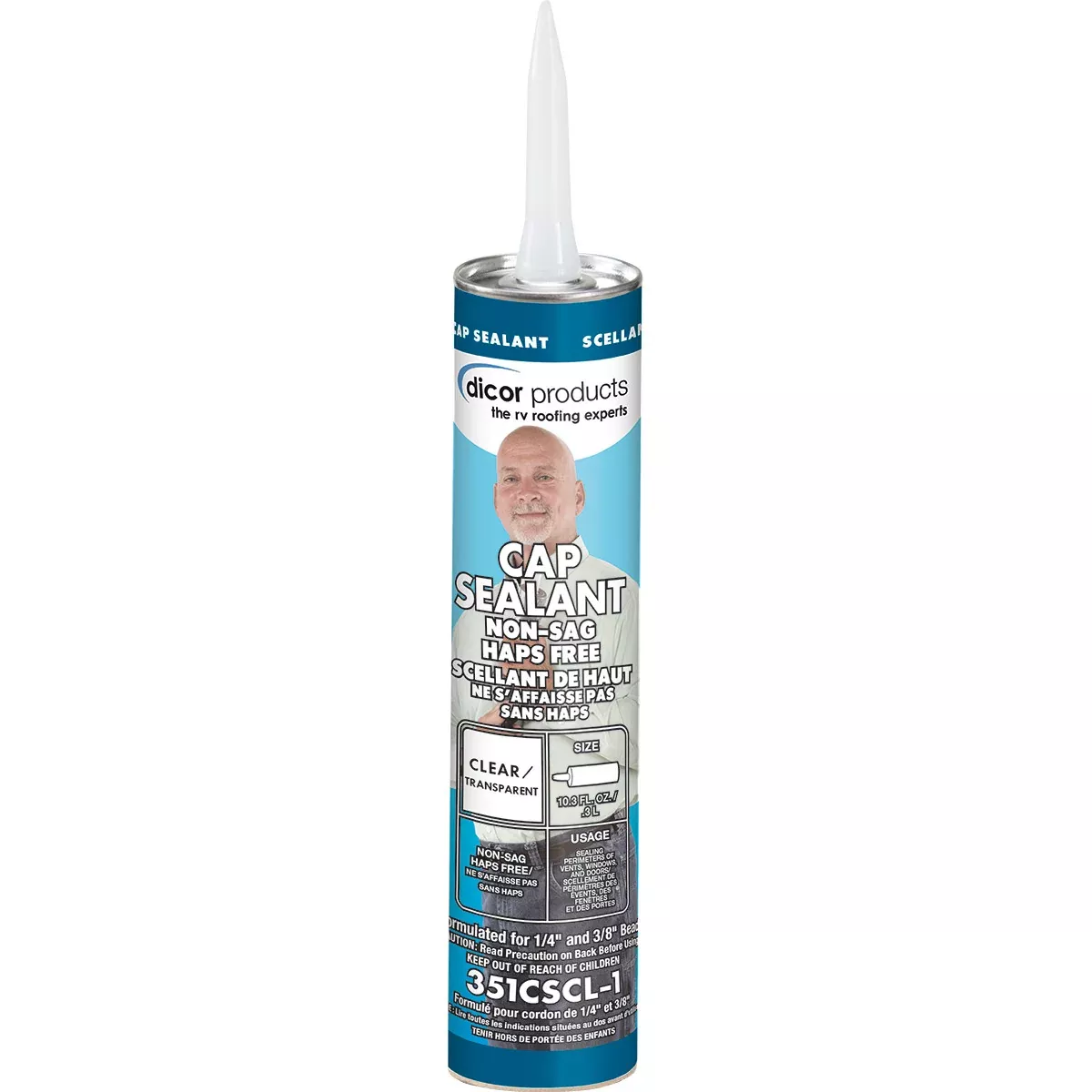 Dicor 10 oz Clear Roof Sealant – High Performance Waterproofing
