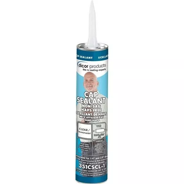 Dicor 351CSCL-1 Roof Cap Selant - Single - Clear