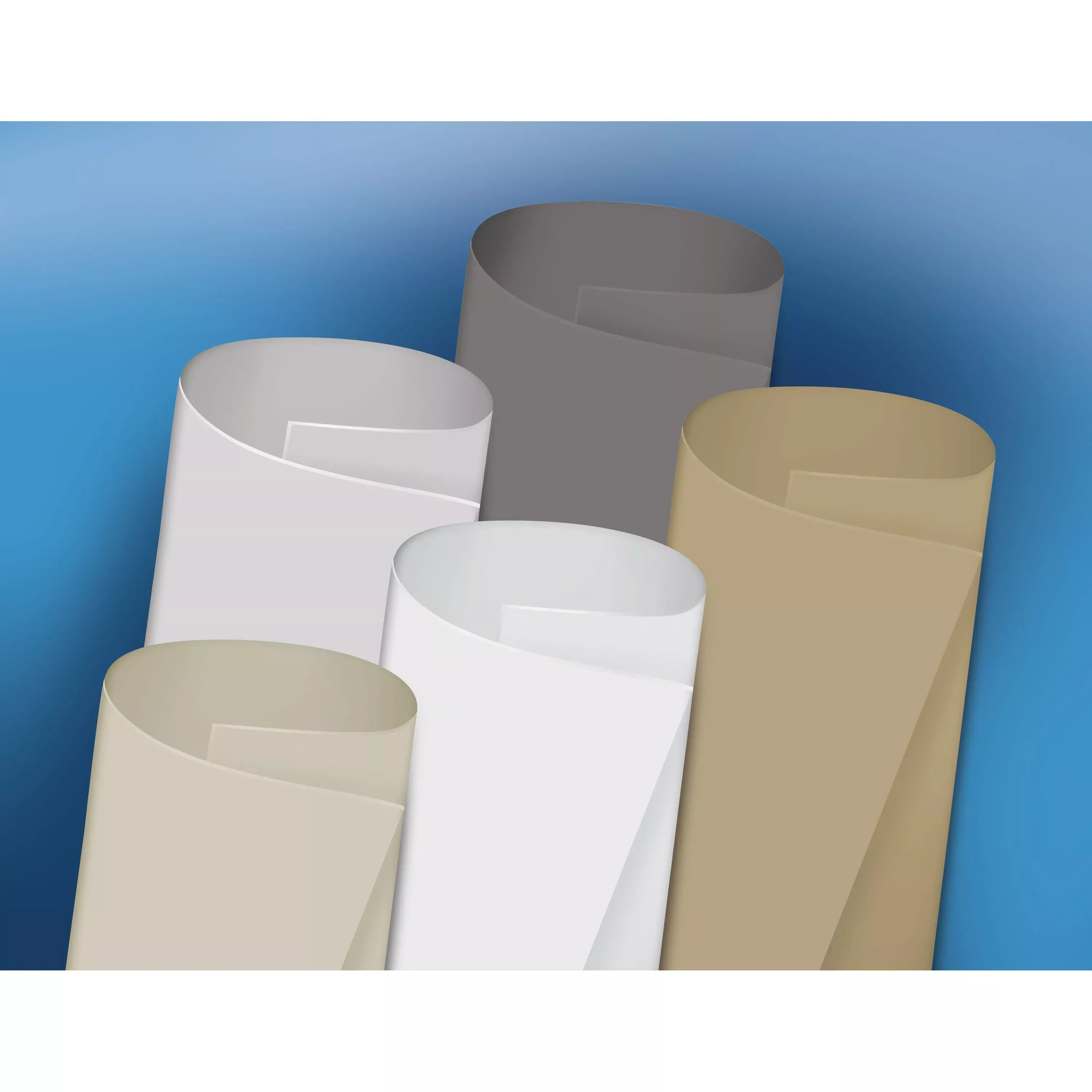Dicor DFII85W-30 DiFlex II Roofing – 8′ 6 ” x 30′, Polar White