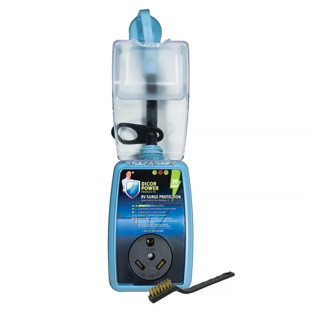 Dicor DP-SP30A-P 30 Amp Portable RV Surge Protector