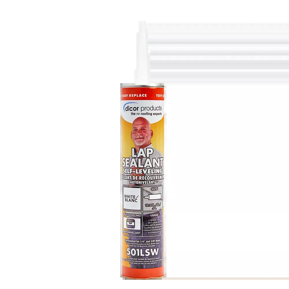 DICOR LAP SEALANT SELF LEVELING CAULK WHITE 501LSW1 - 13-1315