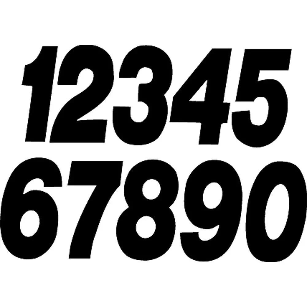 DIRT DIGITS #1 7" BLACK SUPER X DIGITS 3/PK - 09-6071
