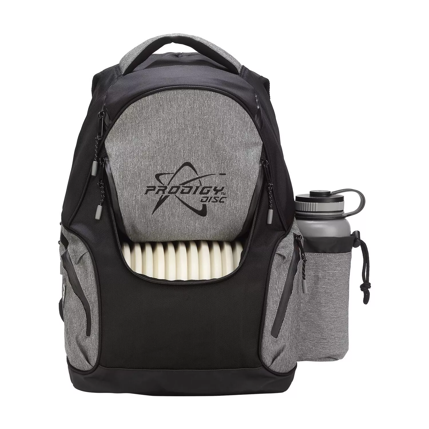 Disc Backpack, Black/Heather Gray