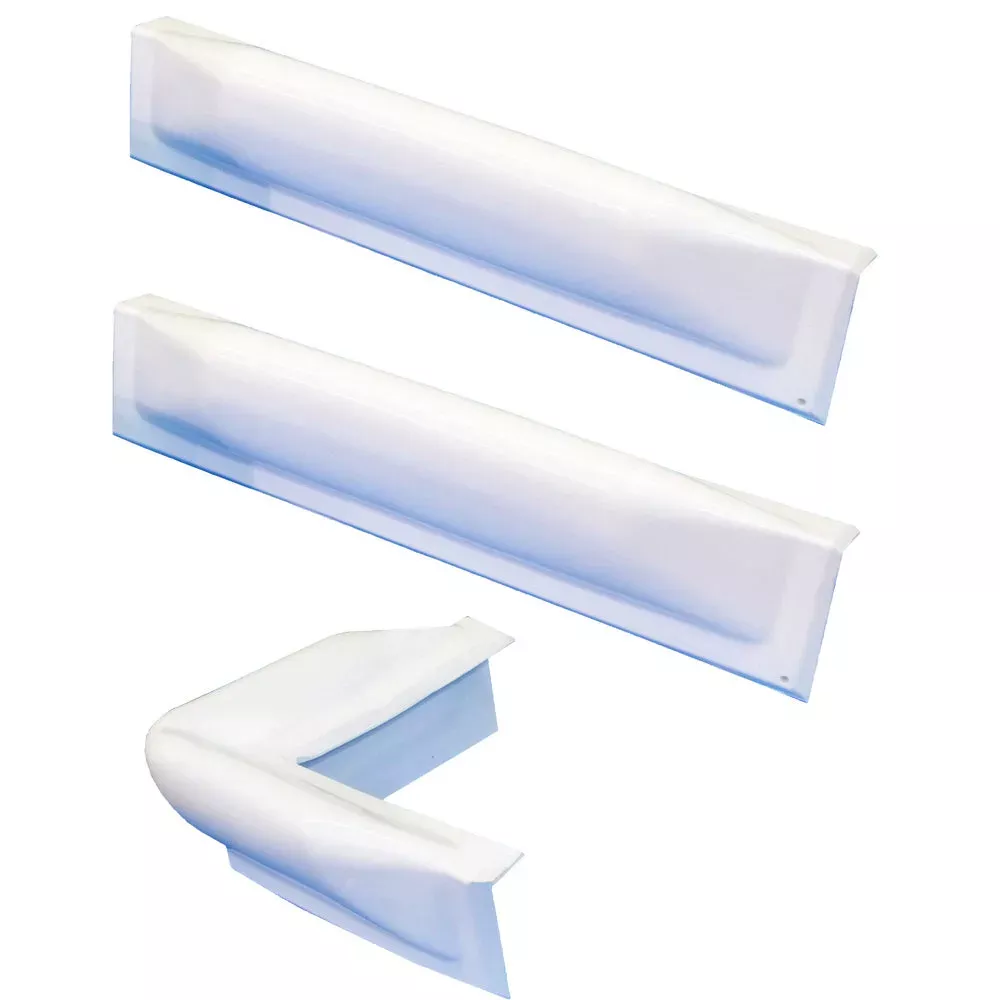Dock Edge 3 Piece Dock Bumper Kit – 1 Corner Piece, 2 18 ” Straight Pieces