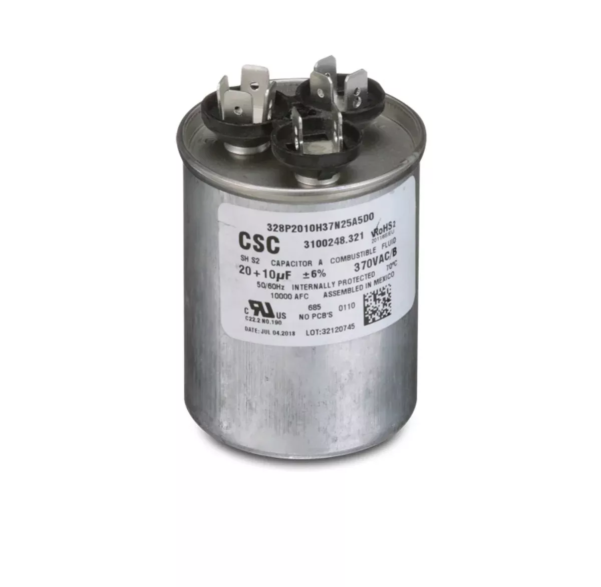 Dometic 3313107.028 Air Conditioner Run Capacitor