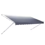 Dometic - 8500 848 Manual RV Awning - 9' Polar White, Polar White Vinyl Shield - 9600007308