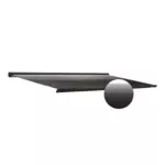 Dometic 9500 Manual Awning - 12' Onyx Black - Black Case - Part# 9108819894