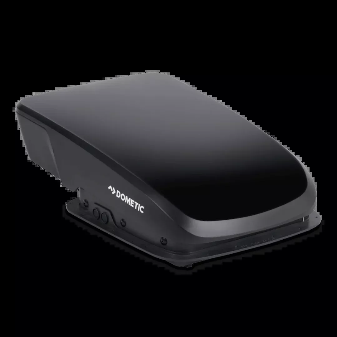 Dometic 9630002554 14x14 RV Roof Vent - Powered, Black LED