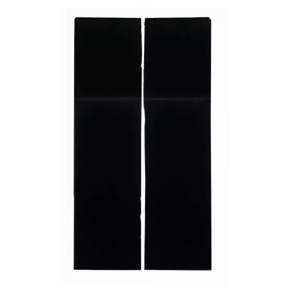 Dometic Decorative Door Panel Set (RM/RME1350) - Black Acrylic