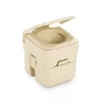 Dometic SaniPottie 966 Portable Toilet - Parchment - 5 Gallon - Part# 9108552678