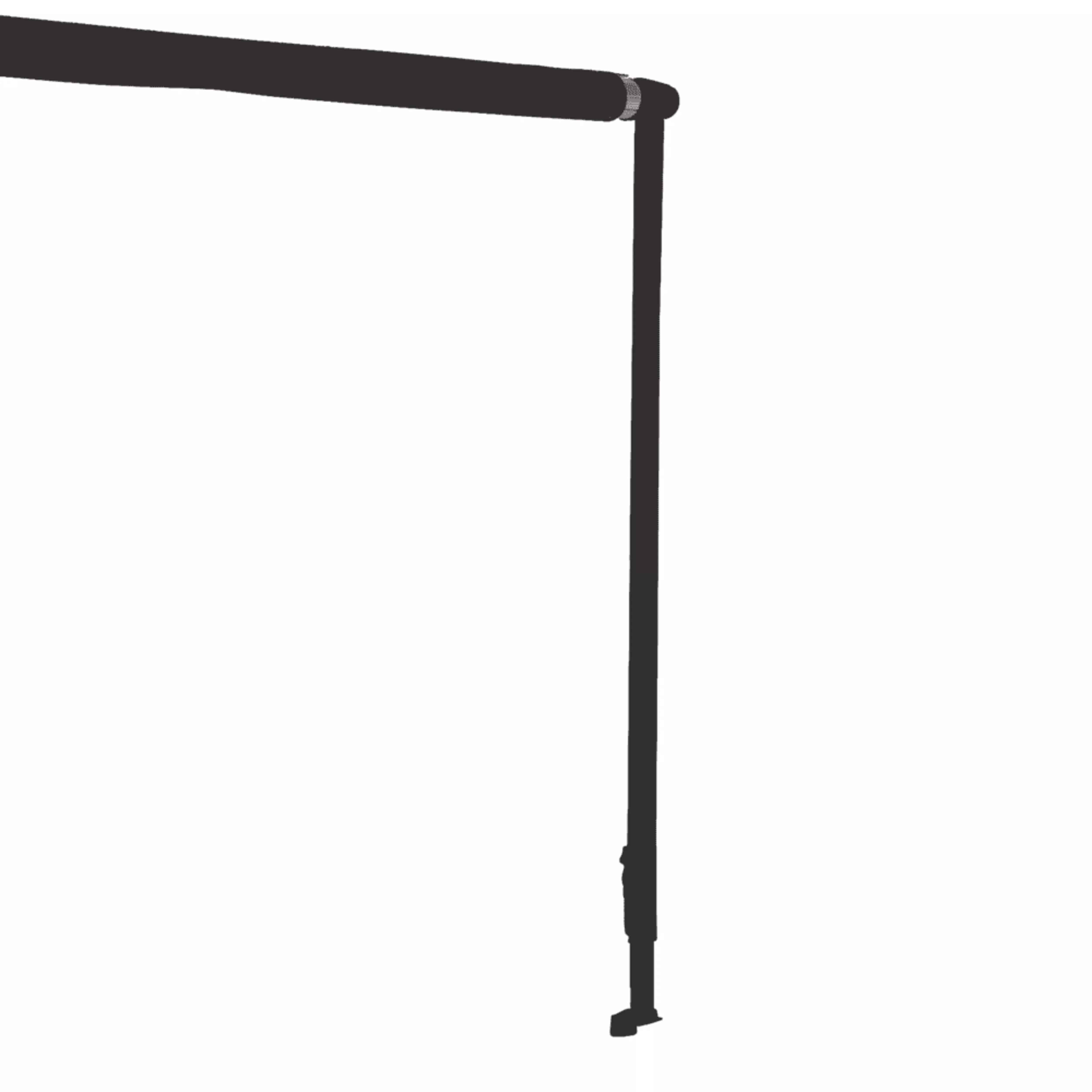 Dometic Short Awning Hardware Kit - Black - Universal - Part# 9108694396