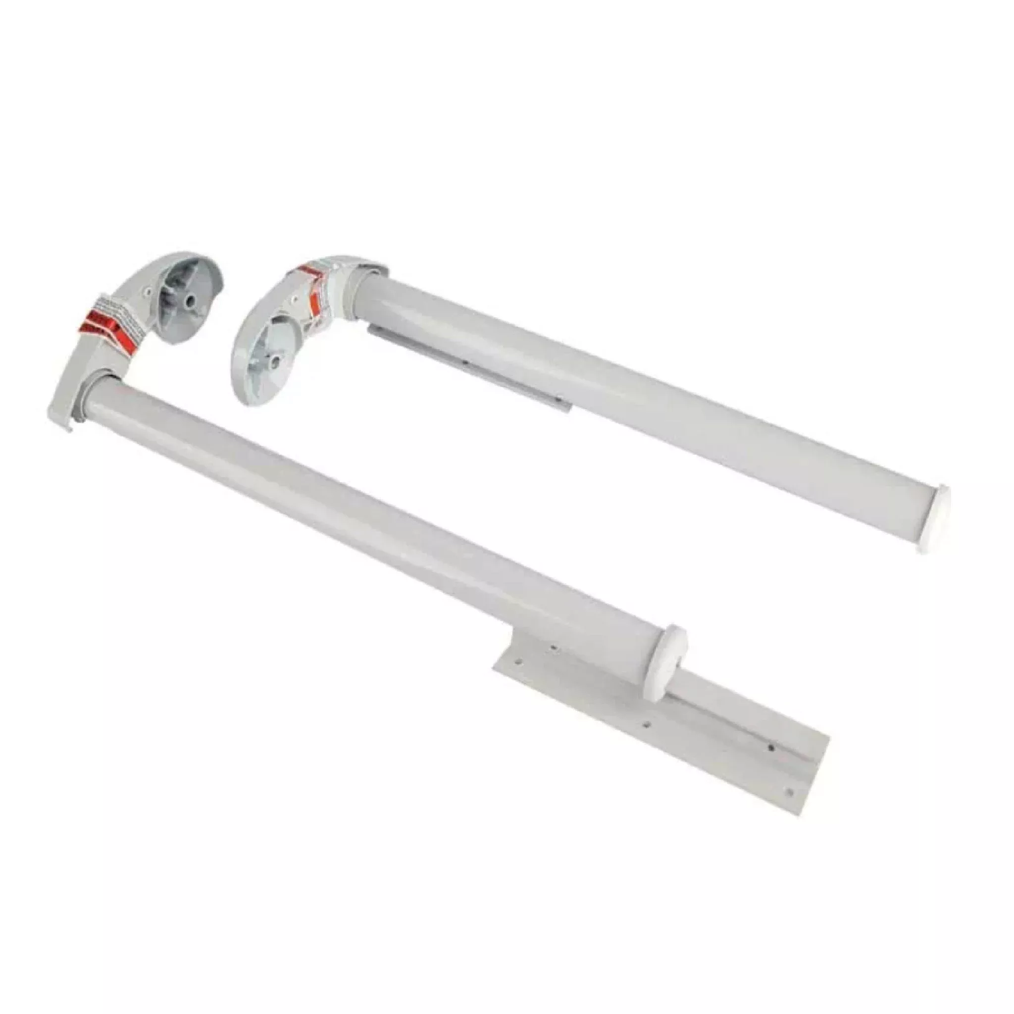 Dometic Slide Topper Awning Brackets, Short, 90 Degree, Polar White - 9800018.402B