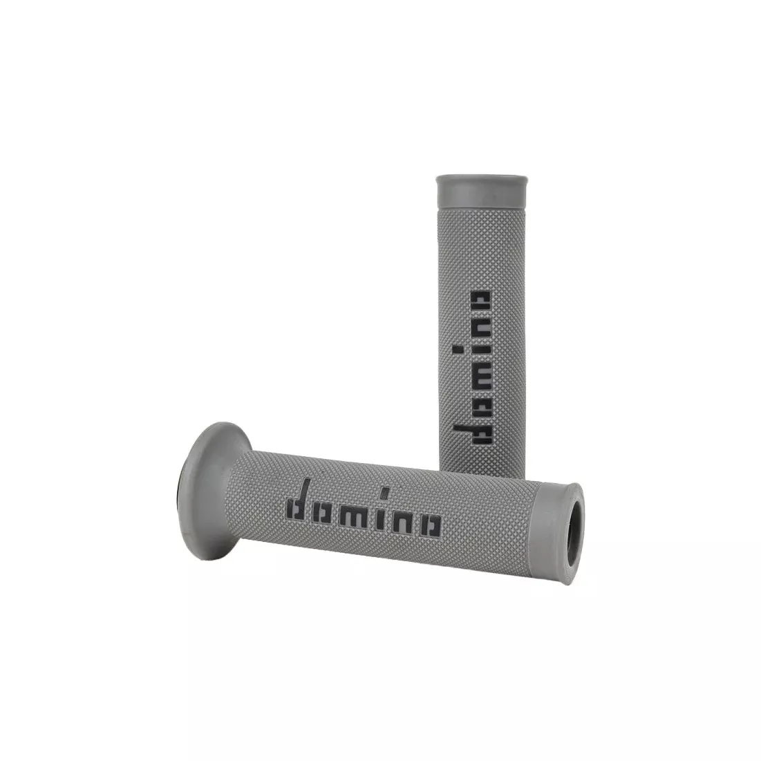 DOMINO RACING MOTOGP GRIPS GREY/BLACK PAIR - 58-2272