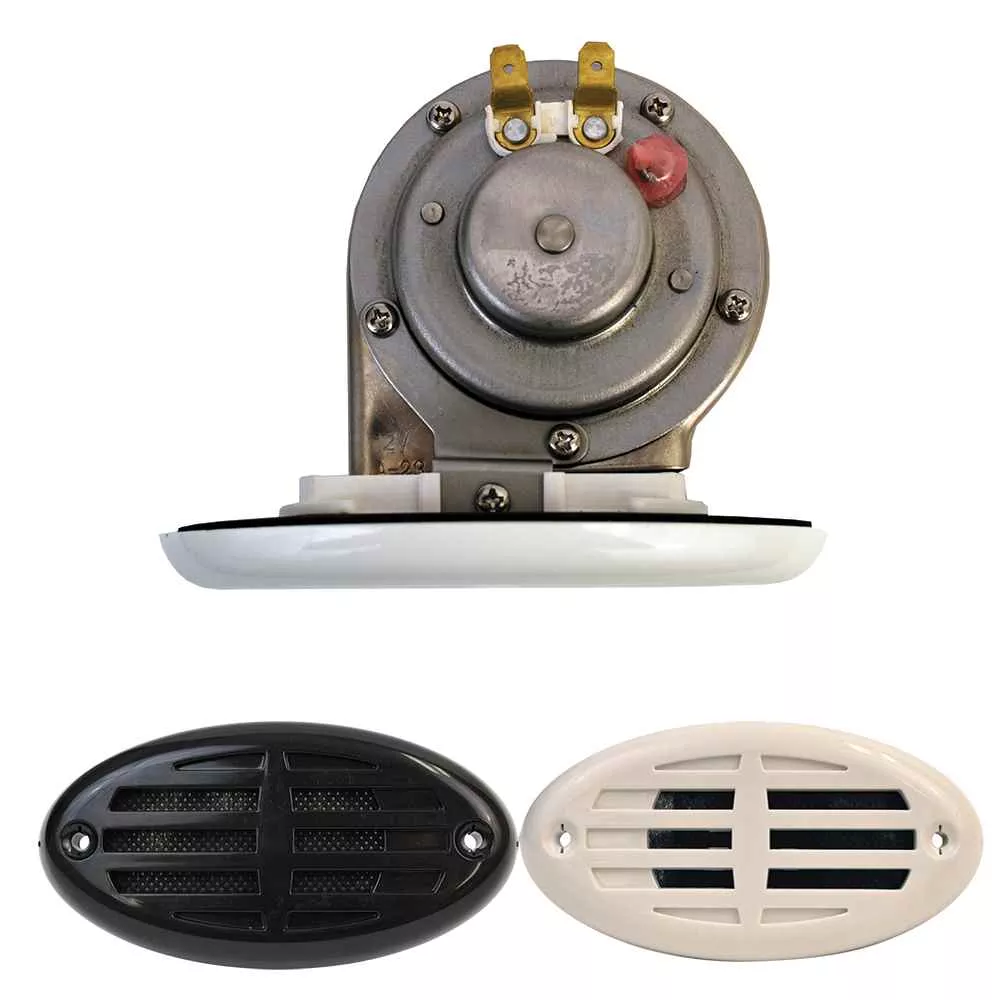 Drop-In Hidden Horn w/ Black and White Covers