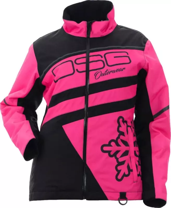 Dsg 524990 Trail Jacket Hot Pink 3X