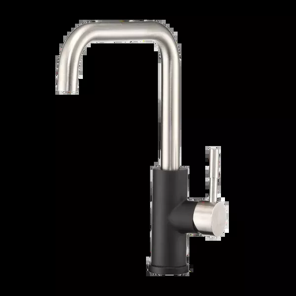 Dura Faucet Angular Kitchen Faucet - Black/Silver – DFMK533LKM