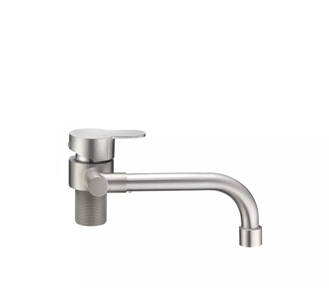 Dura Faucet Angular Kitchen Faucet - Satin Nickel – DF-MK510H-SN