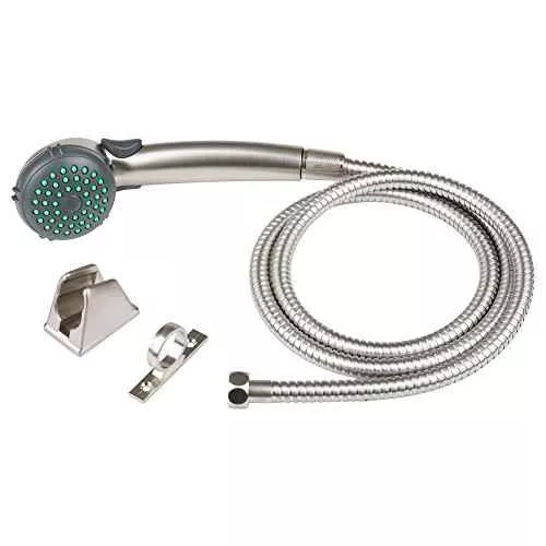 Dura Faucet DF-SA400K-SN Single Shower Wand & Hose Nickel