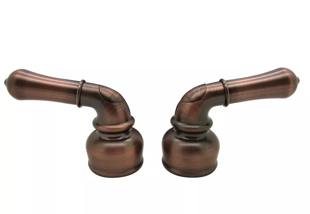 Dura Faucet Faucet Lever Handle Pair - Oil-Rubbed Bronze – DF-RKC-ORB