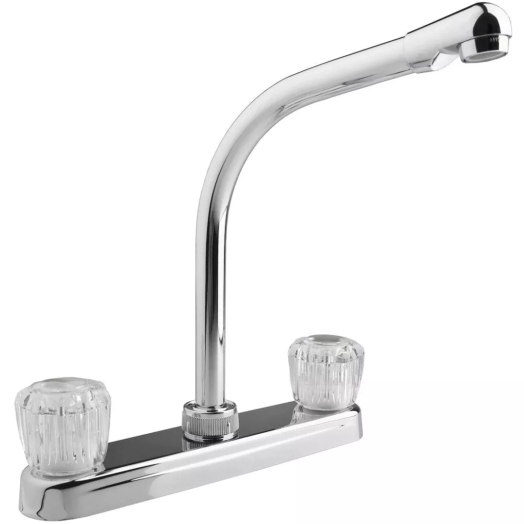 Dura Faucet High-Arc Kitchen Faucet - Chrome – DF-PK210A-CP