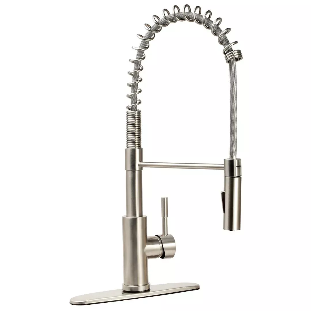 Dura Faucet Pull-Down Kitchen Faucet - Satin Nickel – MK504SLKSN