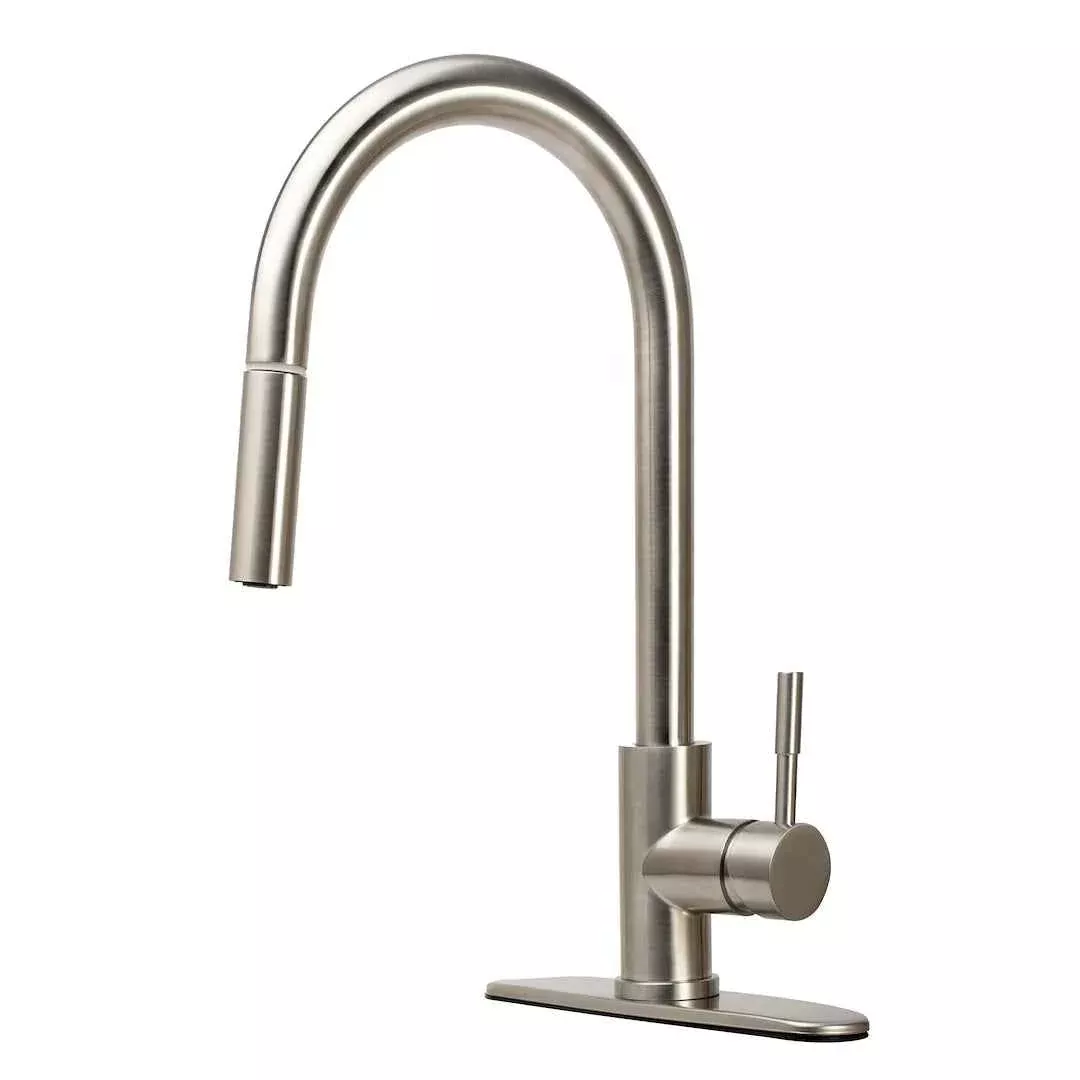 Dura Faucet Pull-Down Kitchen Faucet - Satin Nickel – MK530SLKSN