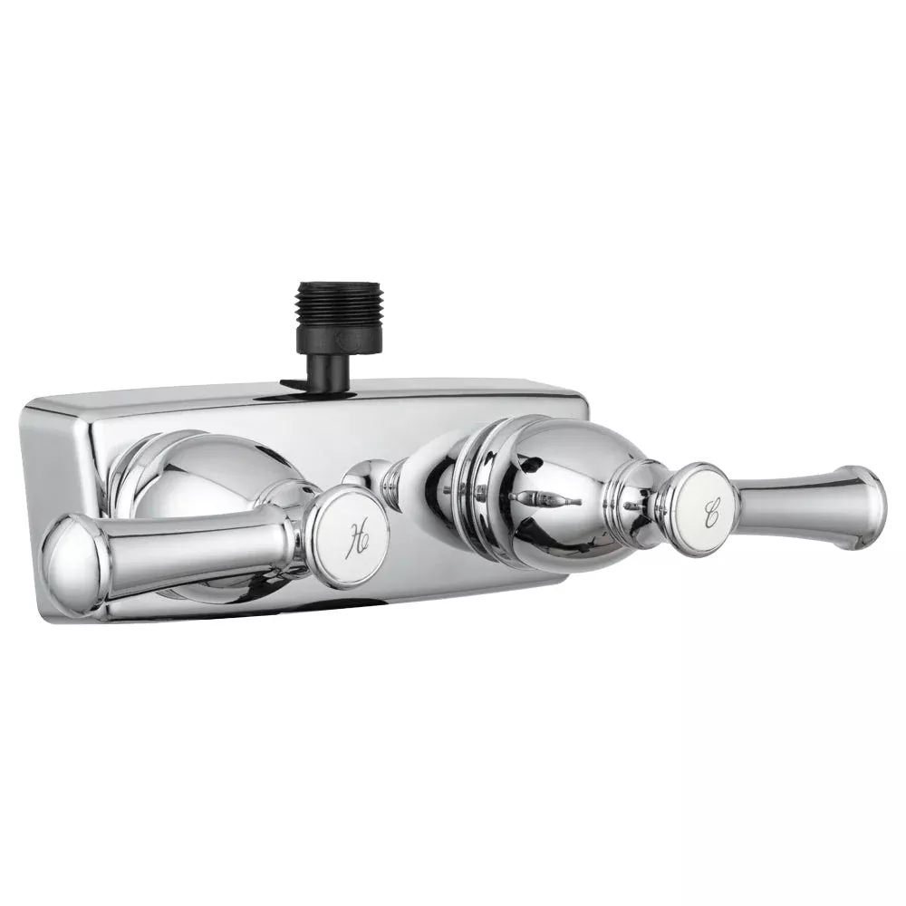 Dura Faucet Shower Valve - 4 in Centers, Chrome – DF-SA100L-CP