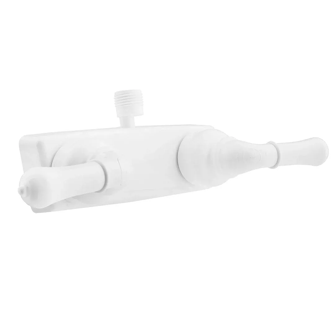 Dura Faucet Shower Valve - 4 in Centers, White – DF-SA100C-WT