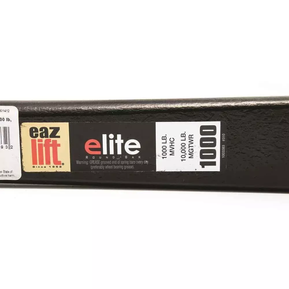 Ea-Z-Lift 1000 Pounds Rating Elite Replacement Spring Bar-1000 lb. Capacity