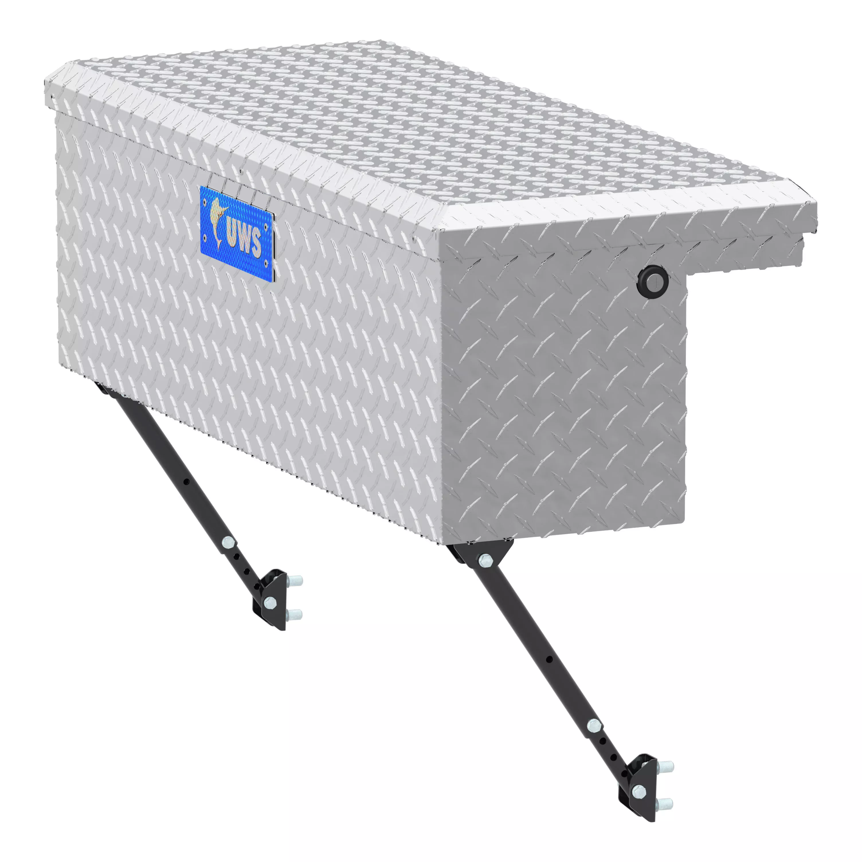 EC30361-MK2 - 36-Inch Heavy-Wall Aluminum Truck Side Tool Box with Low Profile, RigidCore Lid, Space-Saving Legs