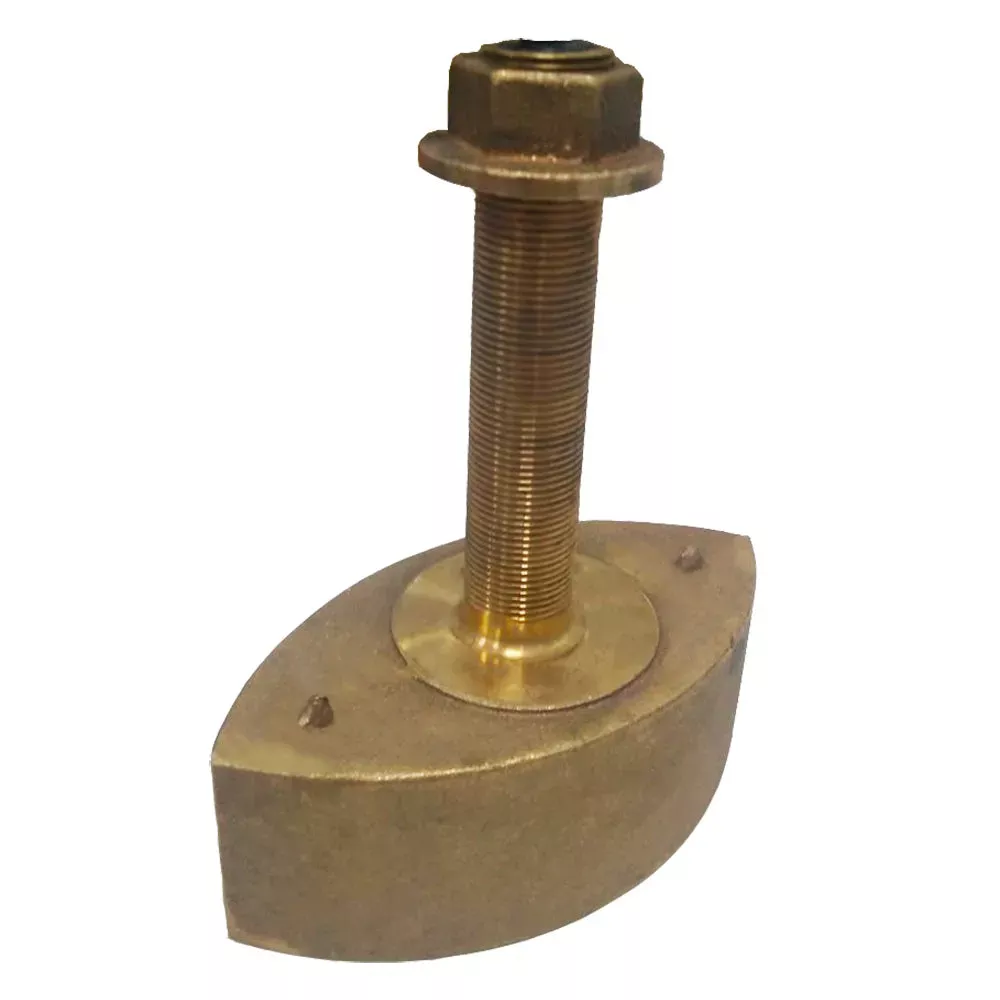 Echonautics CB131H600 Bronze Stem Thru-Hull High-Frequency CHIRP Transducer – 600W & 130 – 210kHz