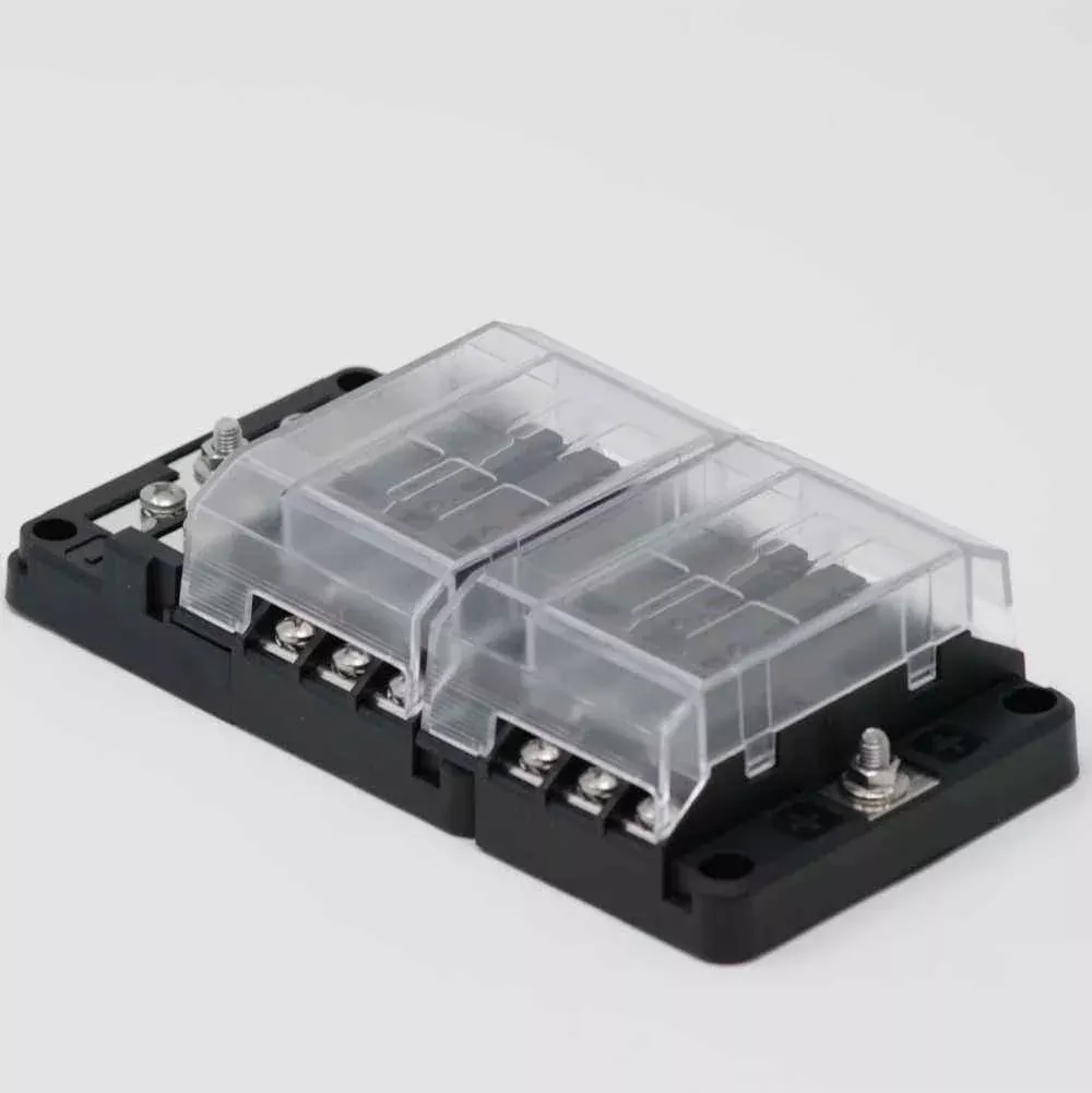 Egis 12-Circuit Blade Fuse Block with LED Indicators – 8026
