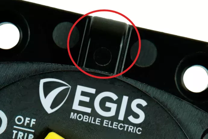 Egis 120A Circuit Breaker - Surface Mount, 48V DC – 4704-120