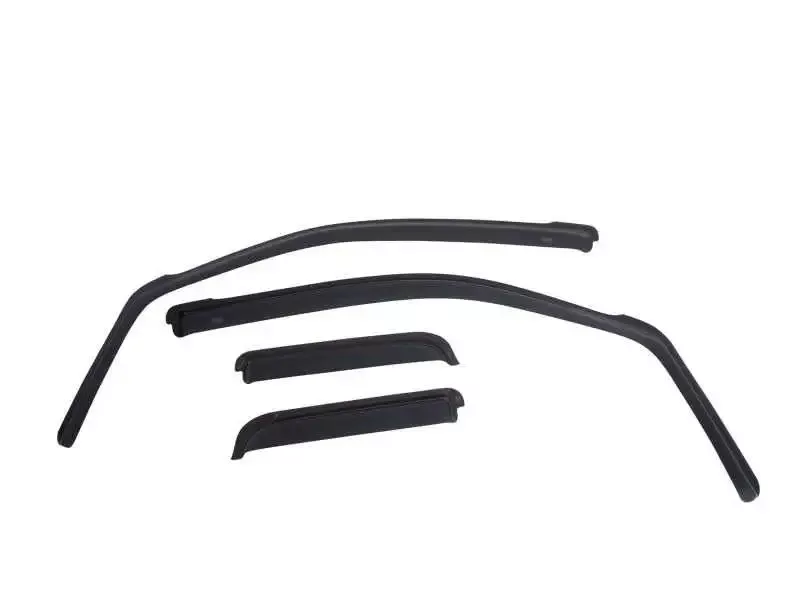 EGR 2018 jeep Wrangler JL SlimLine In-Channel WindowVisors Set of 4 – Dark Smoke