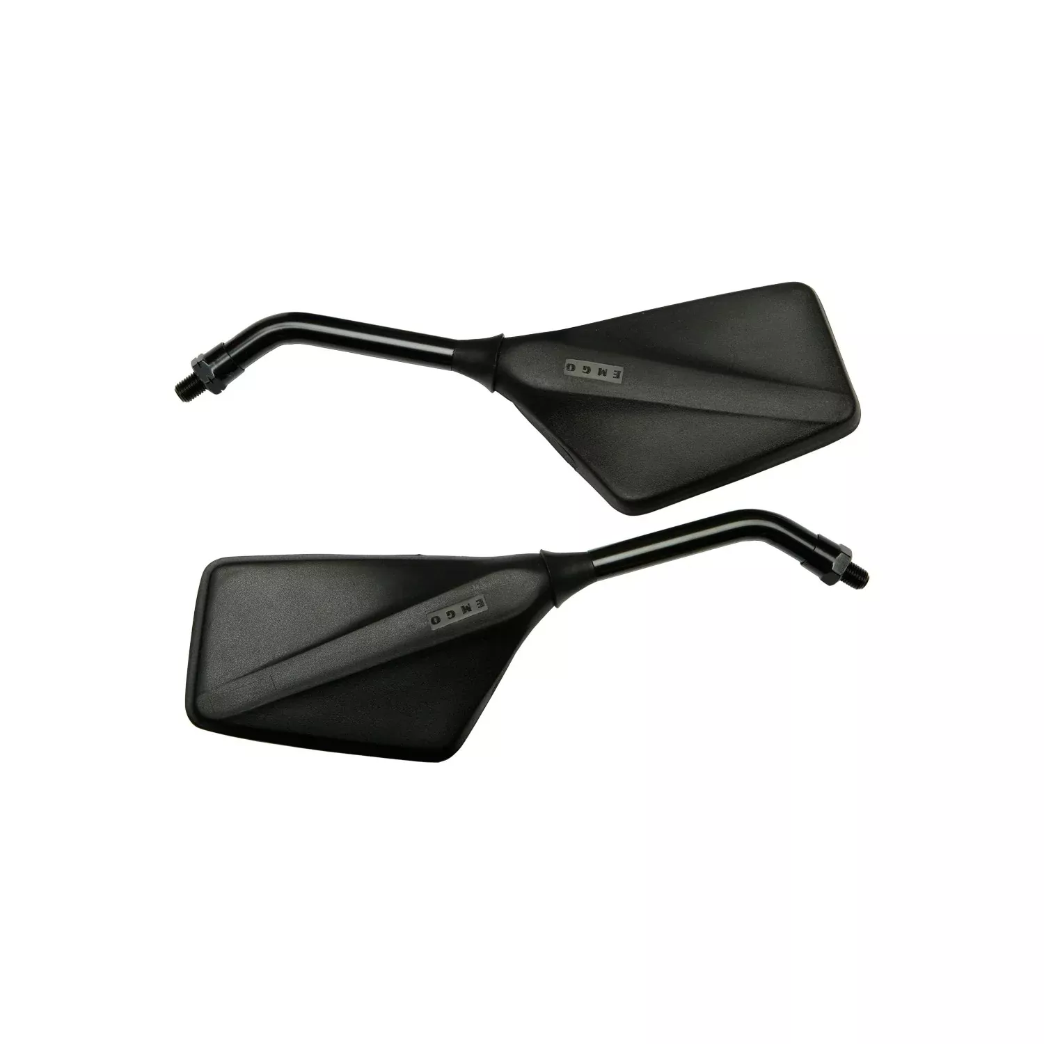 EMGO TRIMLINE MIRRORS MATTE BLACK YAM - 56-9796