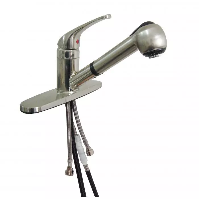 Empire Faucet Pull-Out Kitchen Faucet - Brushed Nickel – SL1000N
