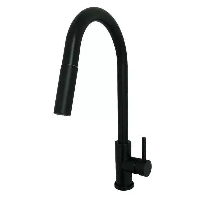 Empire Faucet SL4000BMT-A Gooseneck Kitchen Faucet - Matte Black
