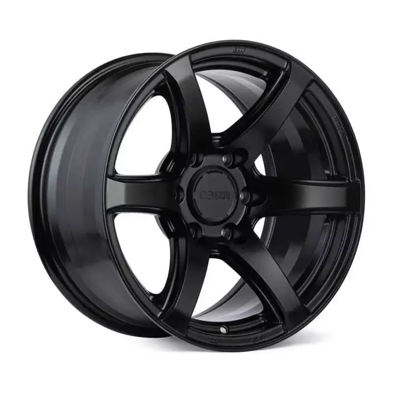 Enkei Cyclone 17×9 6×139.7 0mm Offset 106.1 Bore – Matte Black Wheel