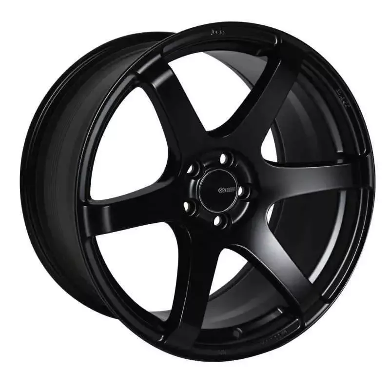 Enkei T6S 18×9.5 45mm Offset 5×100 Bolt Pattern 72.6 Bore Matte Black Wheel