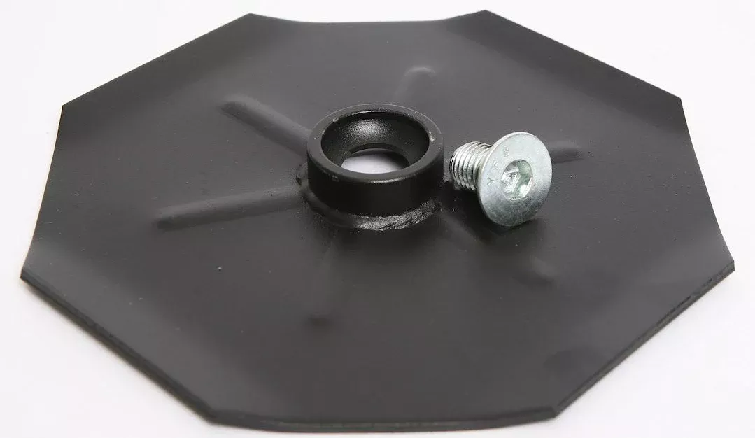 EQ Systems 10x10-in Tongue Jack Foot Pad – 7849