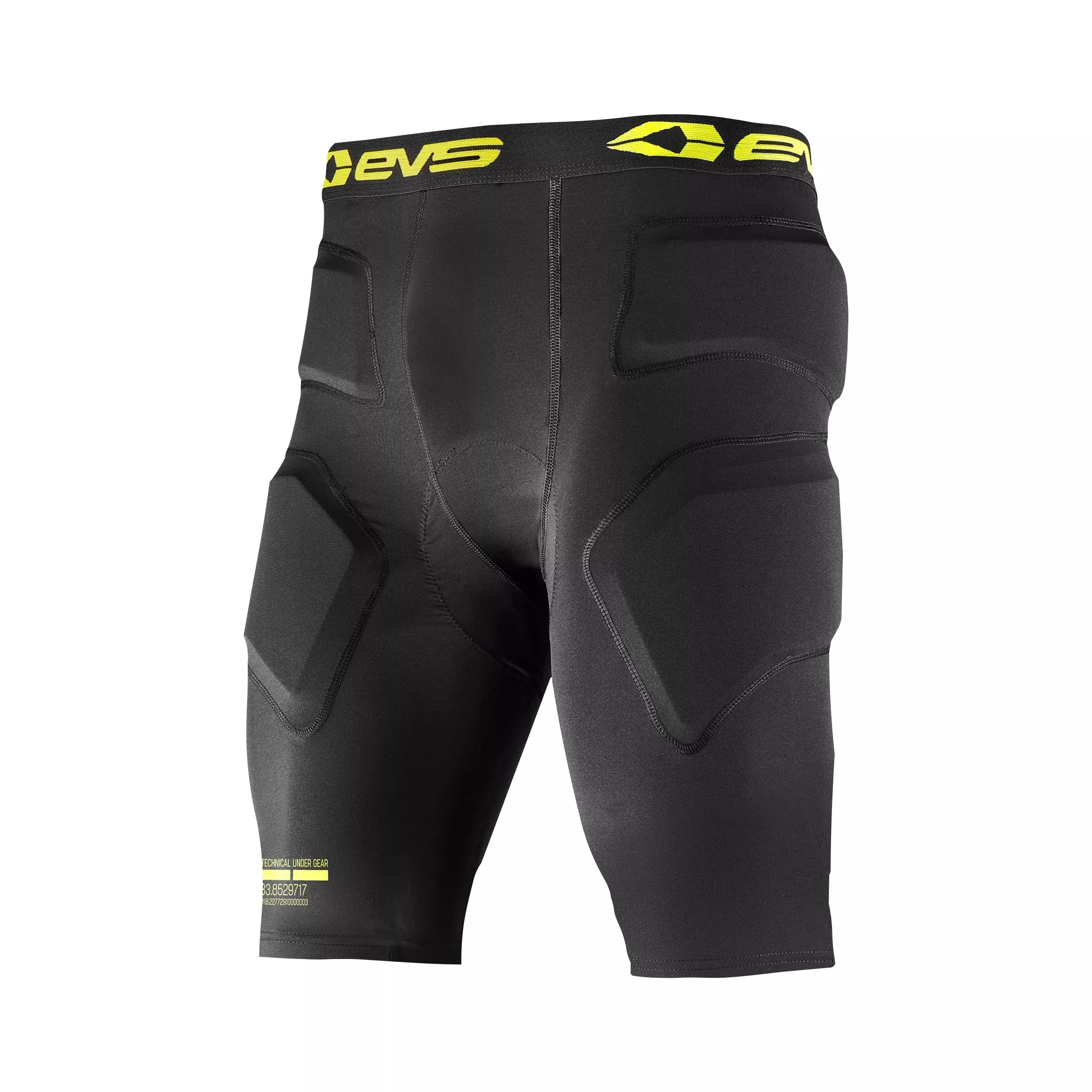 EVS IMPACT SHORTS BLACK MD - 663-4257M