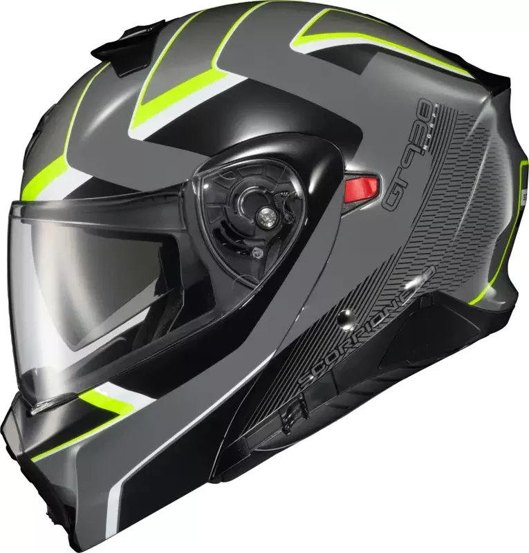 Exo Gt930 Transformer Helmet Morph Grey/Hi Viz Md