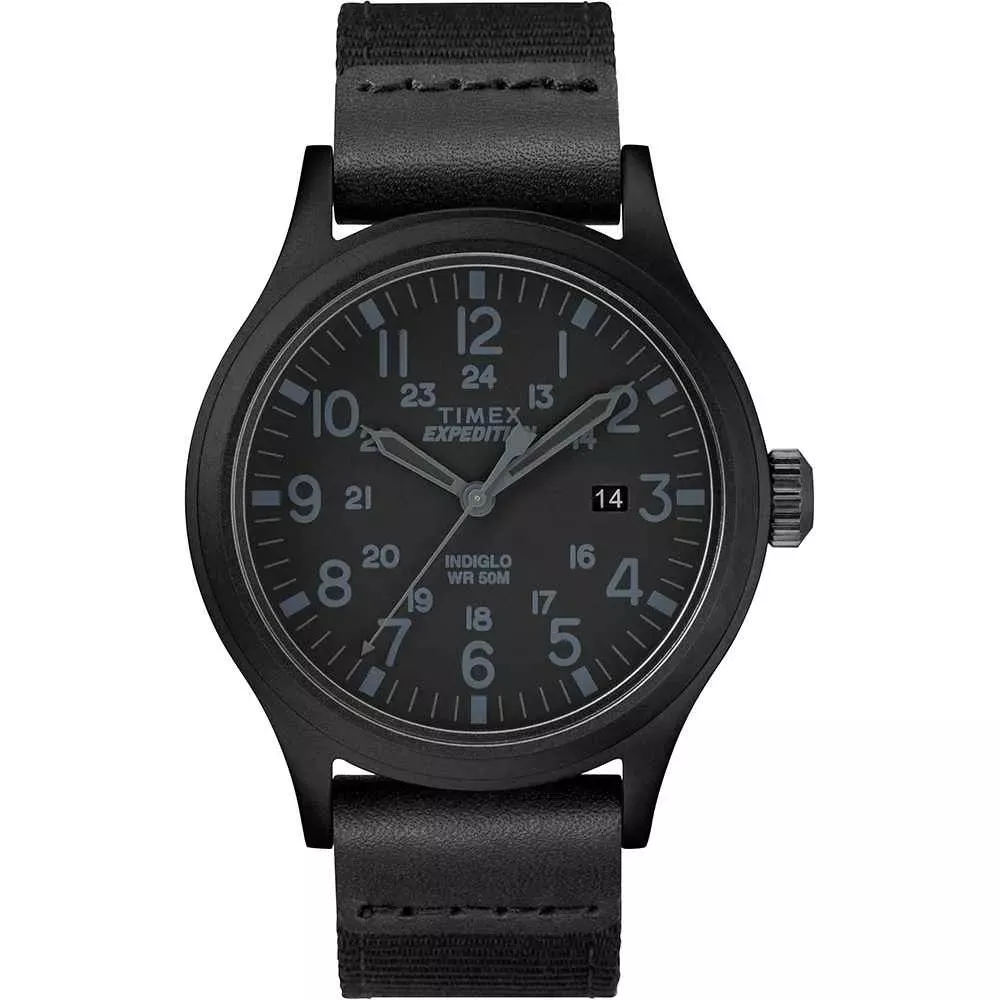 Expedition Scout 40mm – Black – Fabric Strap Watch