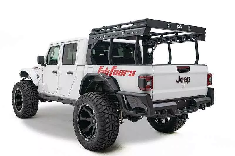 Fab Fours JTOR-01-1 Overland Bed Cargo Rack for Jeep Gladiator