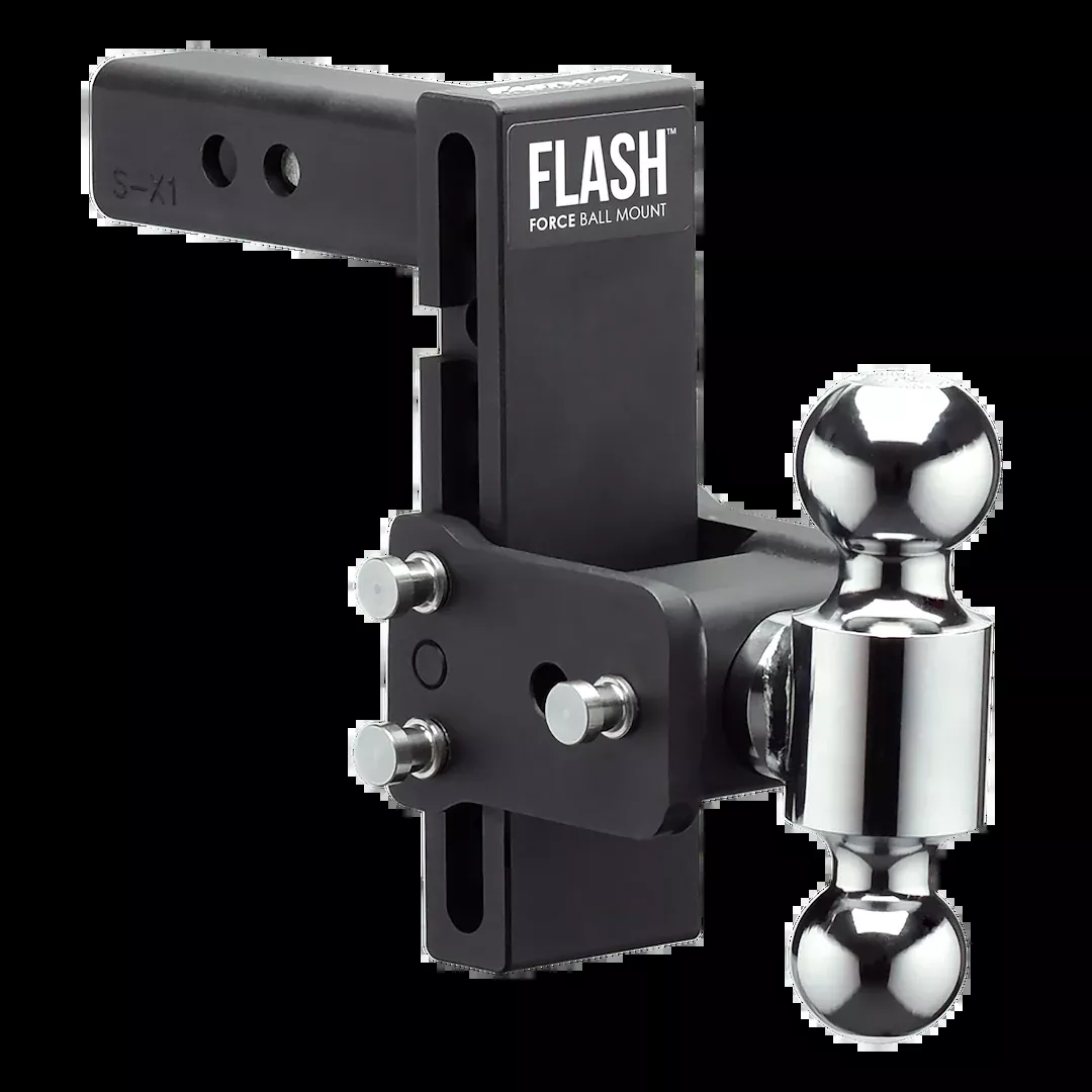 Fastway Dual-Ball Mount - 2-1/2 in Hitch, 4-1/2 in Drop – 67-00-7455